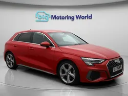 Red Used 2021 Audi A3 Sportback S-Line Hatchback | £20,200 (Fair price)