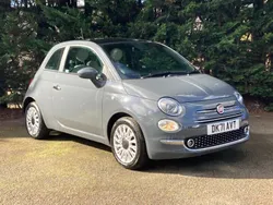Grey Used 2021 Fiat 500 Dolcevita Hatchback | £9,490 (Fair price)