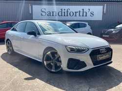 White Used 2021 Audi A4 Black Edition Sedan | £20,500 (Fair price)