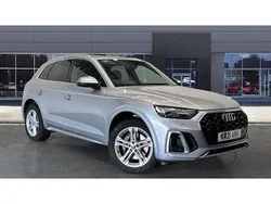 Silver Used 2021 Audi Q5 S-Line SUV | £28,479 (Fair price)