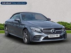 Grey Used 2019 Mercedes C220 AMG Line Premium Cabriolet | £19,391 (Good price)