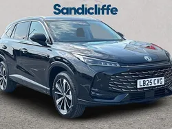 Metallic black pearl Used 2024 MG HS Trophy SUV | £21,798 (Expensive)