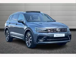 Grey Used 2019 VW Tiguan Allspace R-line SUV | £28,490 (A bit pricey)