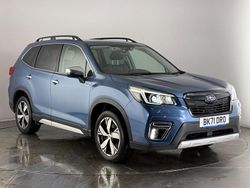 Blue Used 2021 Subaru Forester Premium SUV | £17,300 (Fair price)