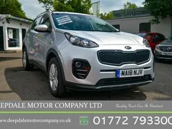 Silver Used 2018 Kia Sportage 2 SUV | £9,990 (Good price)
