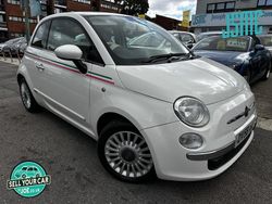 White Used 2008 Fiat 500 Lounge Hatchback | £3,350 (Expensive)