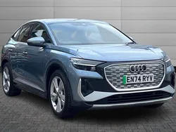 Blue Used 2025 Audi Q4 Sportback e-tron S-Line SUV | £37,700