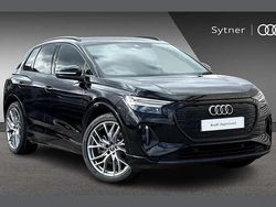 Black Used 2024 Audi Q4 e-tron Comfort SUV | £34,250 (Expensive)