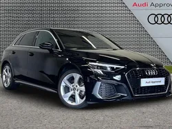 Black Used 2023 Audi A3 S-Line Hatchback | £27,295 (Expensive)