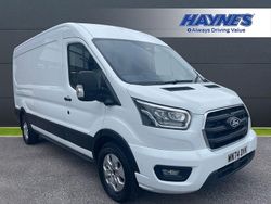 White Used 2024 Ford Transit Limited Van | £27,995 (Fair price)