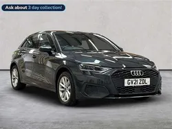 Grey Used 2021 Audi A3 Hatchback | £17,391 (Good price)