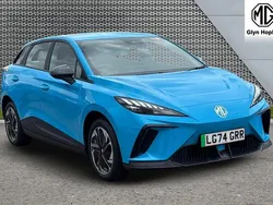 Blue New 2025 MG MG4 EV SE Hatchback | £16,867