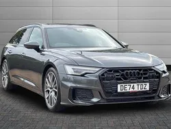 Grey Used 2024 Audi A6 Black Edition Estate | £44,195