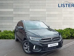 Deep black New 2025 VW T-Roc R-line SUV | £29,990 (A bit pricey)