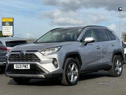 Silver Used 2021 Toyota RAV4 Hybrid Design SUV | £21,990 (Good price)