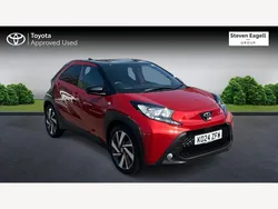 Red Used 2024 Toyota Aygo Hatchback | £14,060 (Fair price)