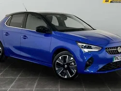 Blue Used 2022 Vauxhall Corsa-e Elite Hatchback | £10,895 (Good price)