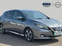 Grey Used 2021 Nissan Leaf Tekna Hatchback | £10,395 (Fair price)