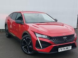 Red Used 2024 Peugeot 408 Allure Sedan | £21,498 (Fair price)