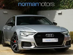Silver Used 2021 Audi A6 Black Edition Estate | £31,995 (Good price)