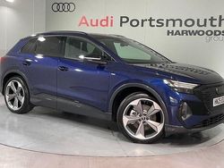 Used 2025 Audi Q4 e-tron Black Edition SUV | £37,990 (Good price)