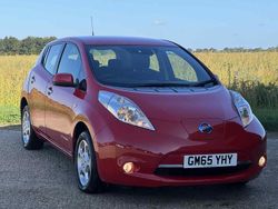 Red Used 2016 Nissan Leaf Acenta Hatchback | £2,995 (Fair price)
