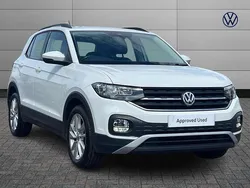 White Used 2019 VW T-Cross SE SUV | £12,900 (Fair price)