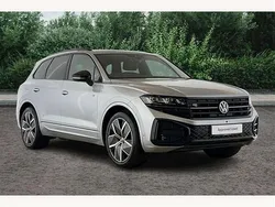 Silver Used 2025 VW Touareg Black Edition SUV | £52,990 (Fair price)