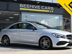 Silver Used 2017 Mercedes CLA220 AMG line Sedan | £10,950 (Fair price)