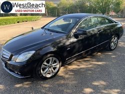 Black Used 2011 Mercedes E220 SE Coupe | £4,999 (Expensive)
