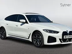 White Used 2023 BMW i4 M Sport Sedan | £33,500 (Good price)