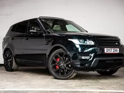 Black Used 2017 Land Rover Range Rover Sport Autobiography Dynamic SUV | £23,500 (Super price)