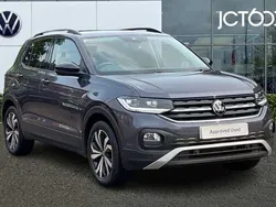 Grey Used 2023 VW T-Cross Black Edition SUV | £18,048 (Fair price)