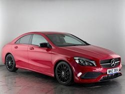 Red Used 2018 Mercedes CLA220 AMG line Sedan | £15,200 (Fair price)