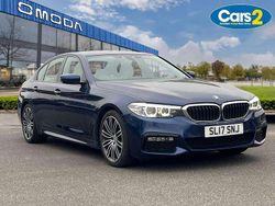 Blue Used 2017 BMW 520 M Sport Sedan | £15,890 (A bit pricey)