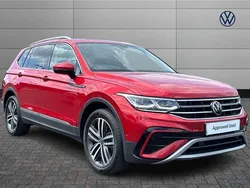 Red Used 2023 VW Tiguan Allspace Elegance SUV | £31,985 (Fair price)