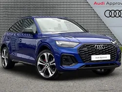 Blue Used 2021 Audi Q5 Sportback Comfort SUV | £35,295 (Fair price)