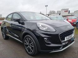 Black Used 2021 Ford Puma Titanium SUV | £12,999 (Fair price)