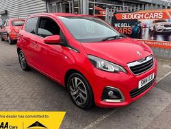 Red Used 2014 Peugeot 108 Allure Hatchback | £2,195 (Good price)