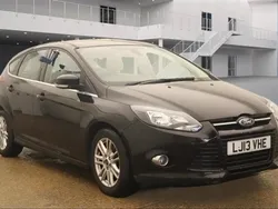 Black Used 2013 Ford Focus Titanium Hatchback | £7,790 (A bit pricey)