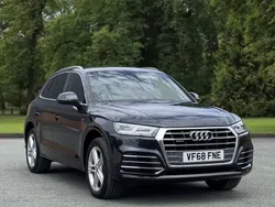 Blue Used 2019 Audi Q5 S-Line SUV | £21,495 (Good price)