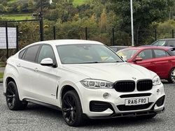 White Used 2016 BMW X6 M Sport SUV | £18,950 (Fair price)