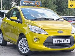 Gold Used 2014 Ford Ka Zetec Hatchback | £3,595 (Fair price)