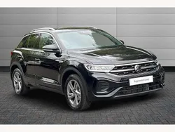 Black Used 2025 VW T-Roc R-line SUV | £29,295 (Fair price)