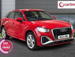Red Used 2021 Audi Q2 S-Line SUV | £17,058 (Fair price)