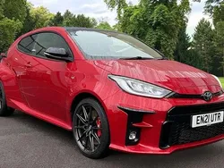 Red Used 2021 Toyota Yaris Hatchback | £29,359 (Fair price)