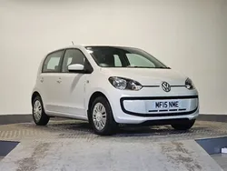 White Used 2015 VW up! move up! Hatchback | £5,786 (Fair price)