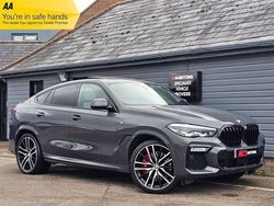 Grey Used 2021 BMW X6 M Sport SUV | £47,390 (Expensive)