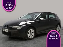 Black Used 2022 VW Golf VIII S Hatchback | £15,964 (Fair price)