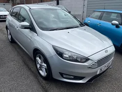 Silver Used 2017 Ford Focus Zetec Hatchback | £6,990 (Fair price)